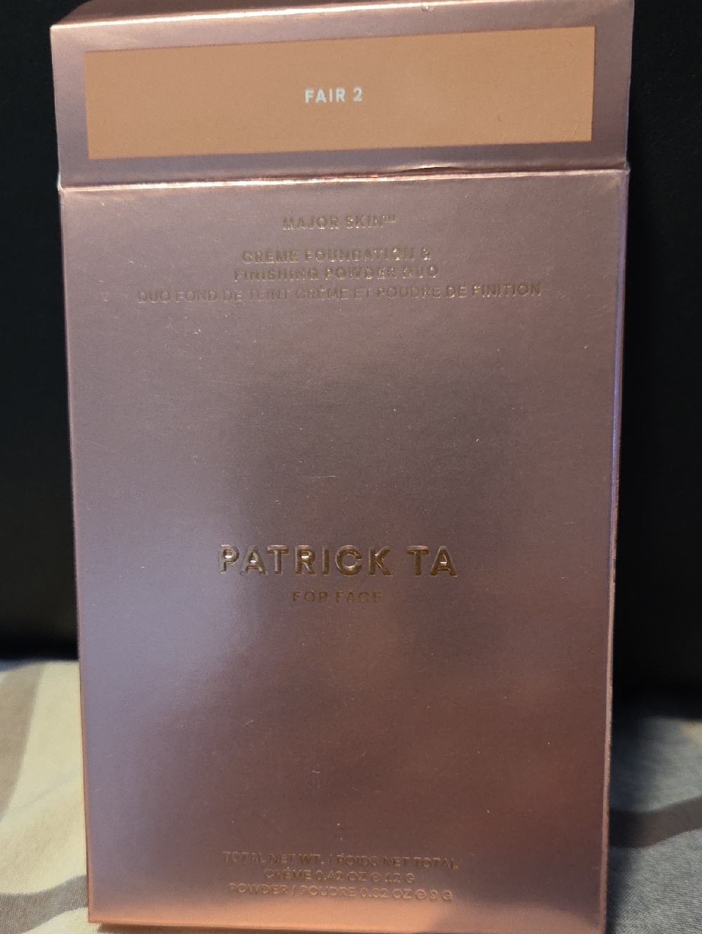 Patrick Ta Major Skin Creme Foundation & Finishing Powder Duo In Fair 2 - Picture 2 of 6